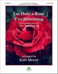 Lo, How a Rose E'er Blooming Handbell sheet music cover